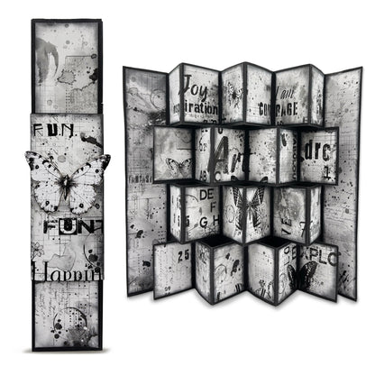 Inkblot Meadow Design Paper & Pollen Drift Ephemera Bundle