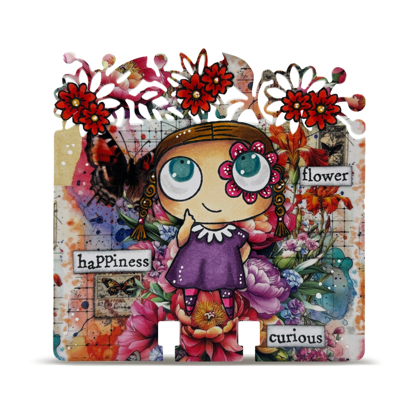 #MT-143 -  Washi Tape - Petals Kiss (Layer-It-Up!)