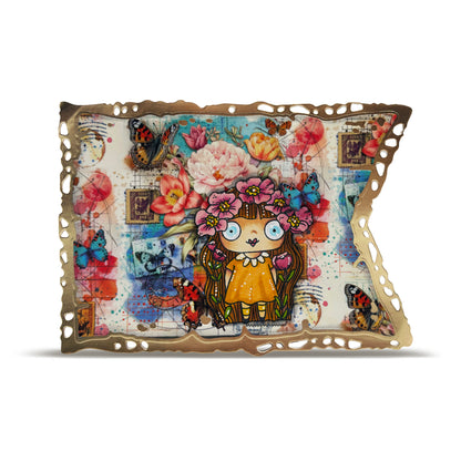 #MT-144 -  Washi Tape - Peonies Airmail (Layer-It-Up!