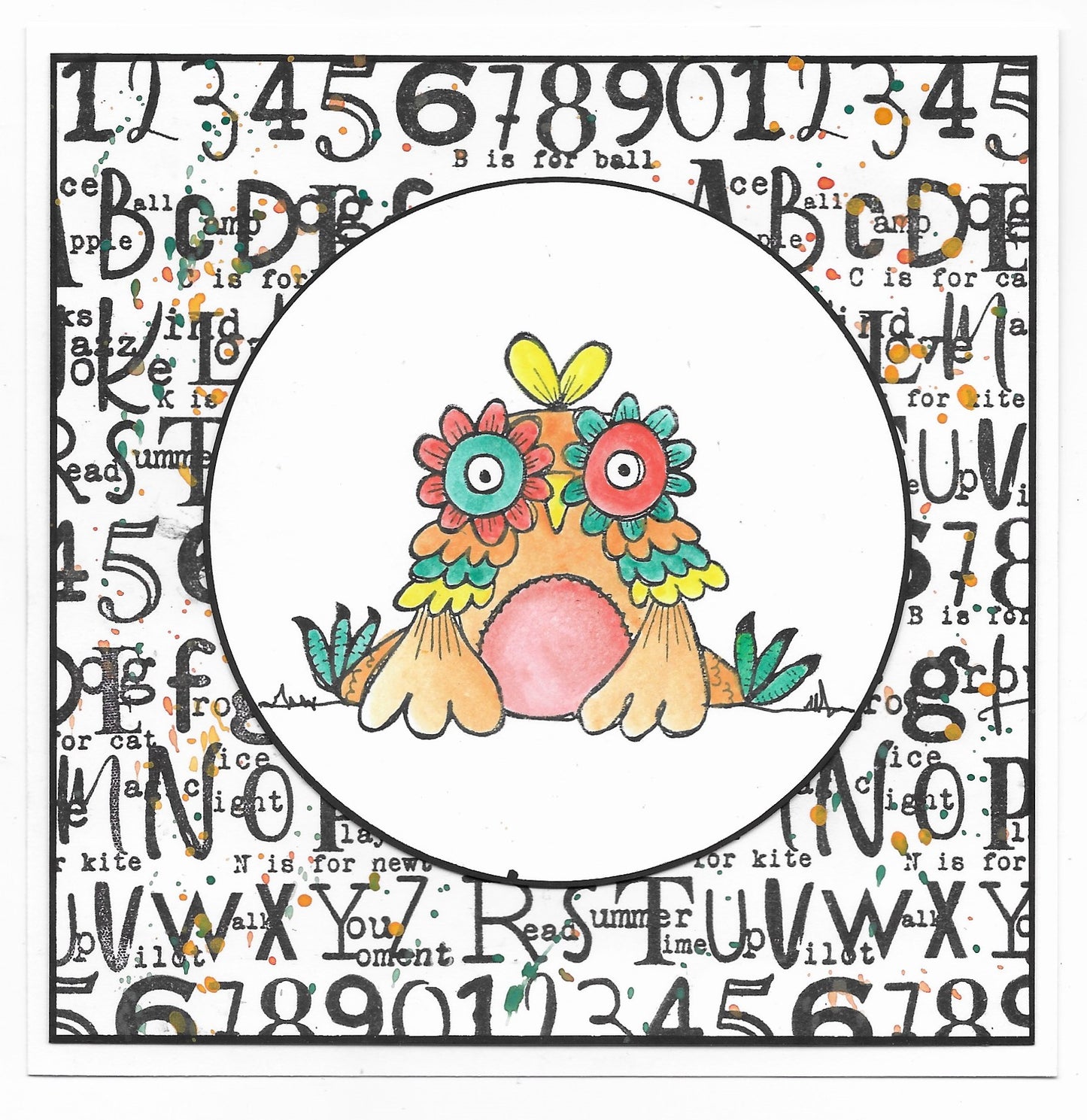 #658 - A6 Clear Stamp Set - Have A Hoot