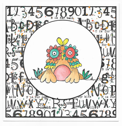 #658 - A6 Clear Stamp Set - Have A Hoot