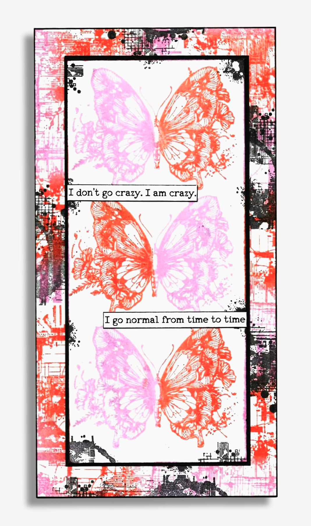 TP-1182 - A7 Stamp Set - Spherical Textual