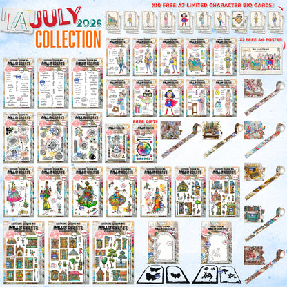 July 2026 Complete Collection (Save £80) + Free Poster & Bio Cards