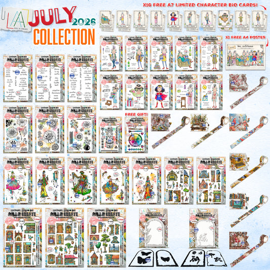 July 2026 Complete Collection (Save £80) + Free Poster & Bio Cards