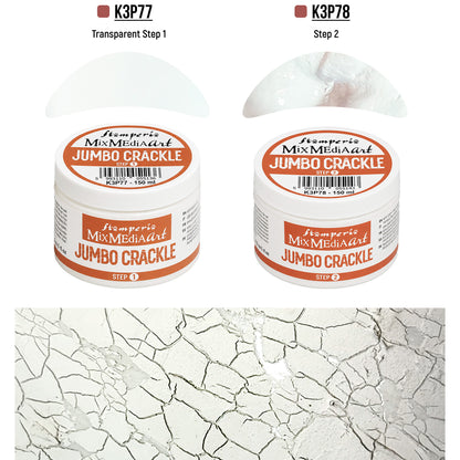 Stamperia Jumbo Crackle Step 2 150ml