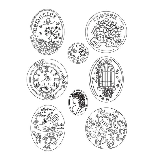 Stamperia Soft Mould A4 Hortensia
