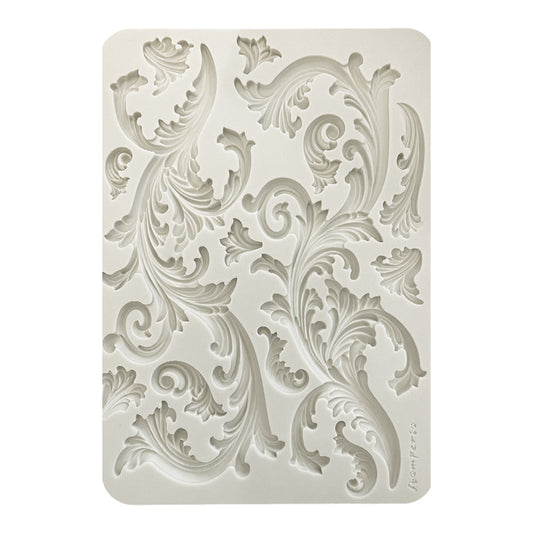 Stamperia Art Stories Big A4 Silicon Mould Swirls