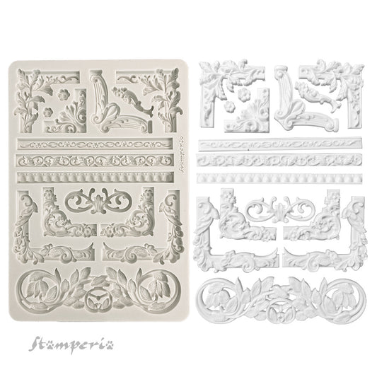 Stamperia Art Stories A4 Big Silicon Mould Frames