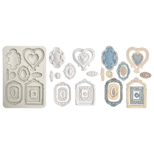 Stamperia Timeless A5 Silicon Mould Frames