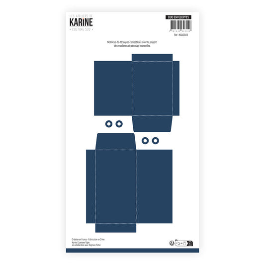 Les Ateliers De Karine Southern Culture - Die Duo Enveloppes