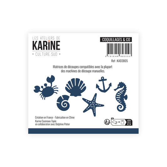 Les Ateliers De Karine Southern Culture - Die Shells & Co
