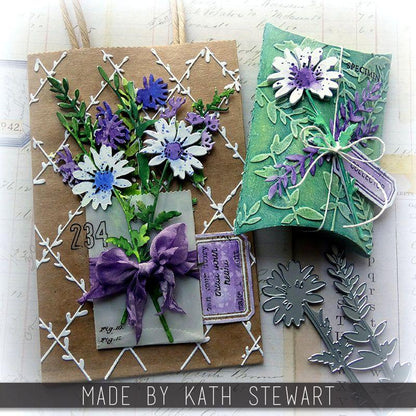 Sizzix Thinlits Die by Tim Holtz Vault Pillow Box + Bag (5pcs)