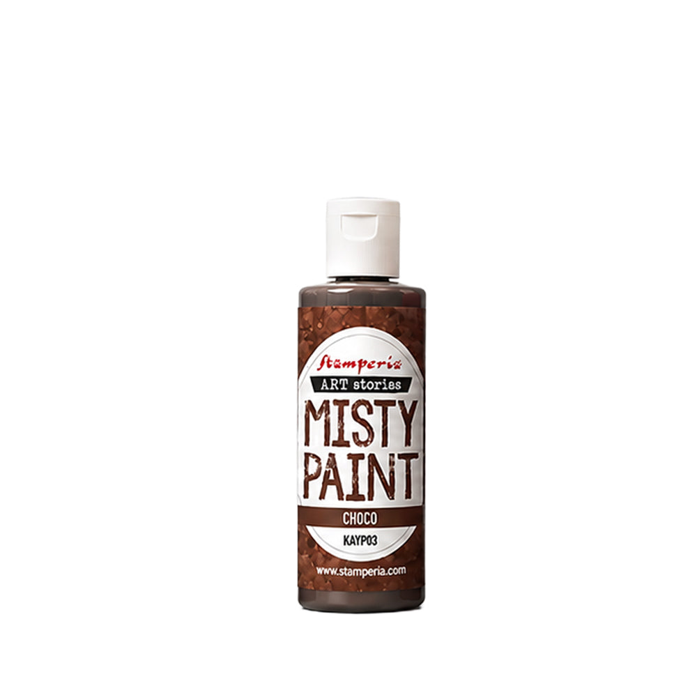 Stamperia Art Stories Misty Paint Choco 60ml Preorder*