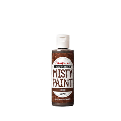 Stamperia Art Stories Misty Paint Choco 60ml Preorder*