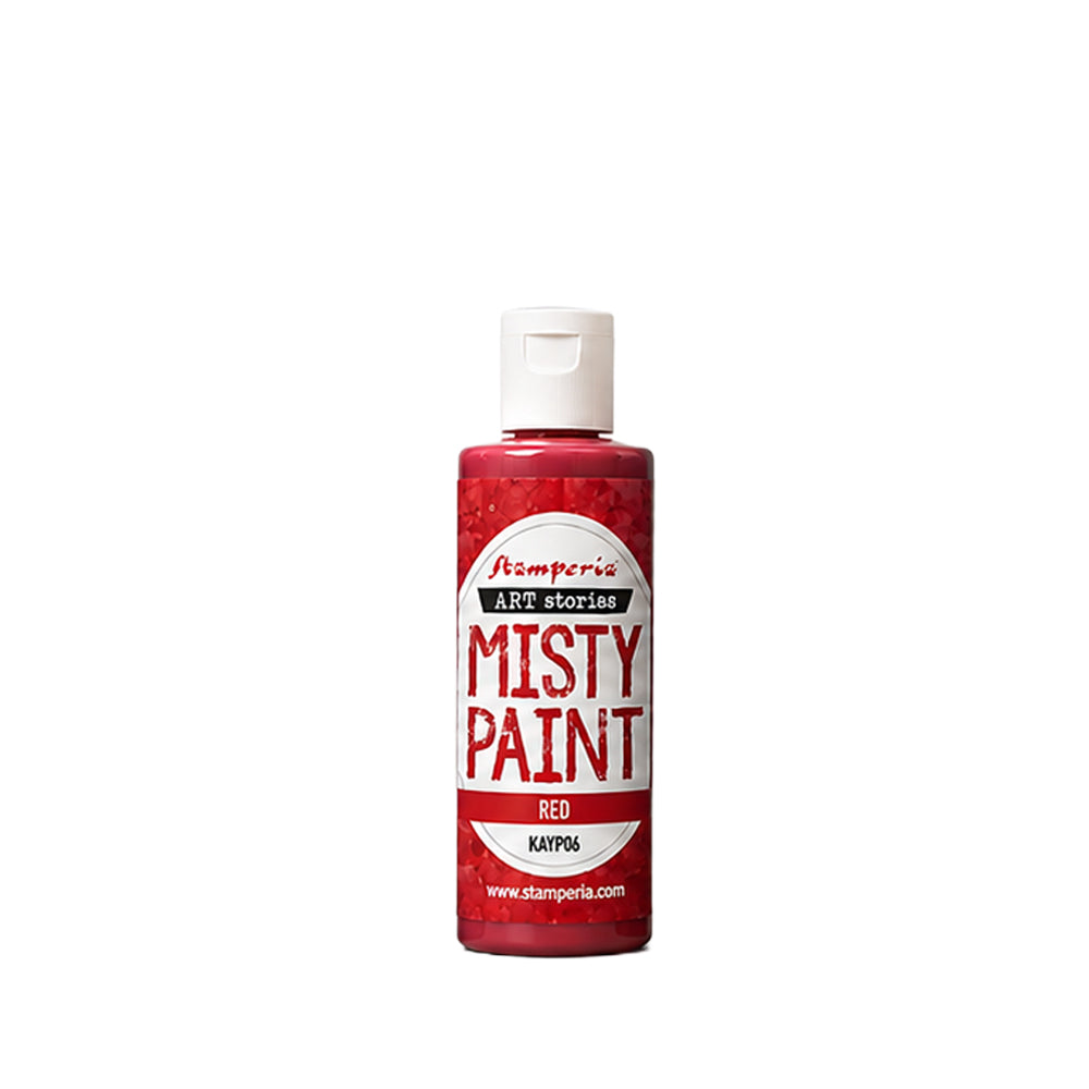 Stamperia Art Stories Misty Paint Red 60ml Preorder*