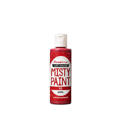 Stamperia Art Stories Misty Paint Red 60ml Preorder*