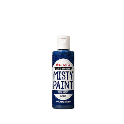 Stamperia Art Stories Misty Paint Blue Night 60ml Preorder*