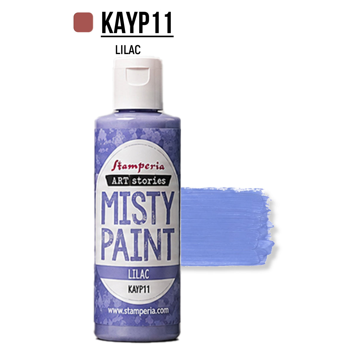 Stamperia Art Stories Misty Paint Lilac 60ml Preorder*