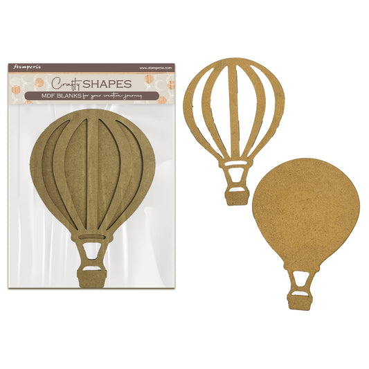 Stamperia Timeless MDF Crafty Shapes Blanks Air Balloon