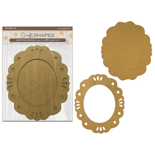Stamperia Timeless MDF Crafty Shapes Blanks Frame