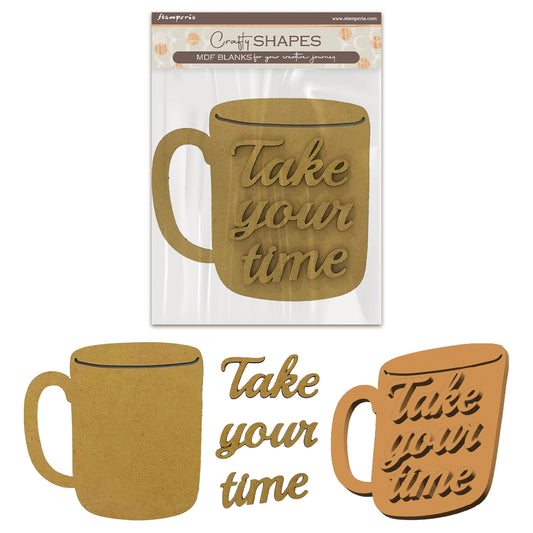 Stamperia Whispering Woods MDF Crafty Shapes Blank Cup