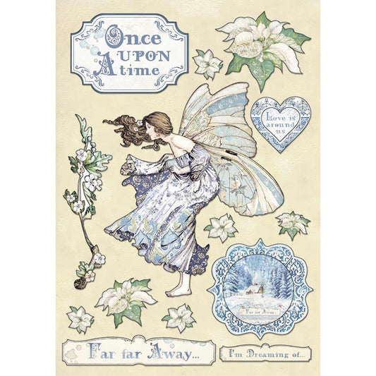 Stamperia A5 Coloured Shape - Once upon a time