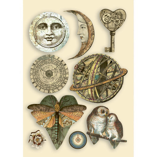 Stamperia A5 Coloured Shape Alchemy