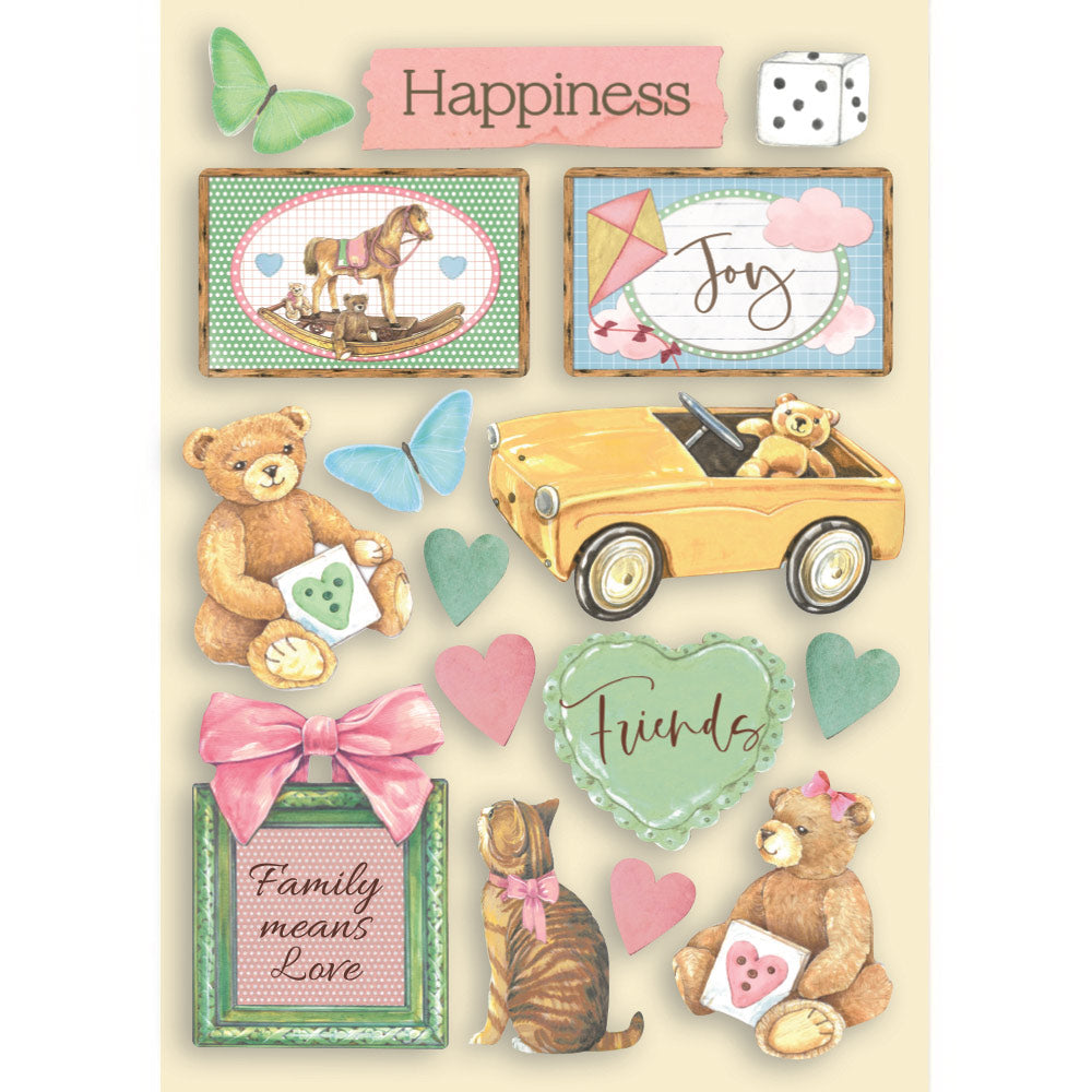 Stamperia A5 Coloured Shape Day Dream