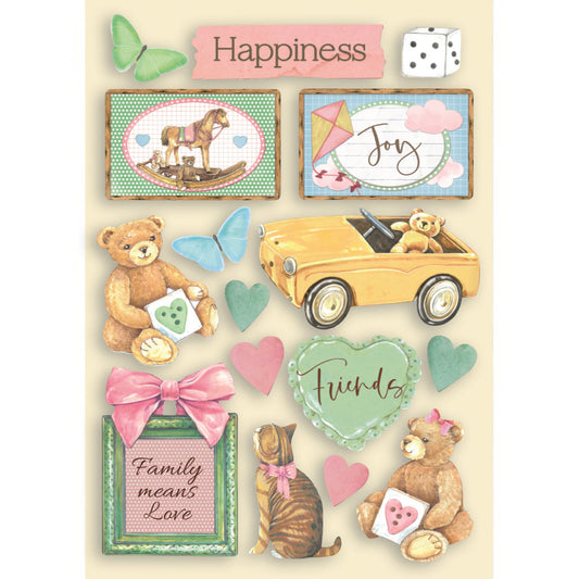 Stamperia A5 Coloured Shape Day Dream