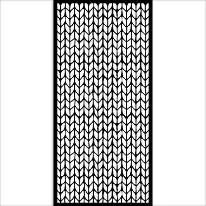 Stamperia Whispering Woods Thick Stencil 12x25cm Knitting Pattern