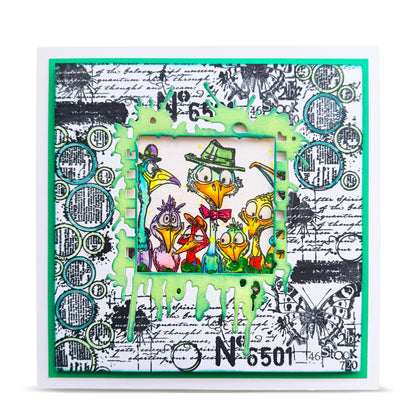 TP-1414 - A6 Stamp Sets - Sir Chirps-a-Lot