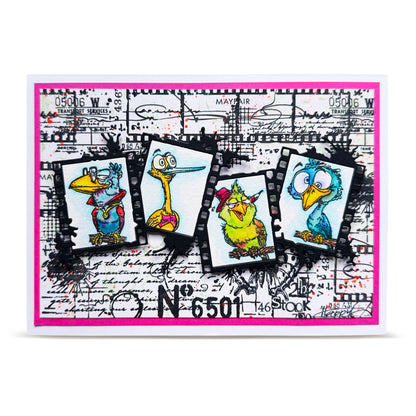 TP-1414 - A6 Stamp Sets - Sir Chirps-a-Lot