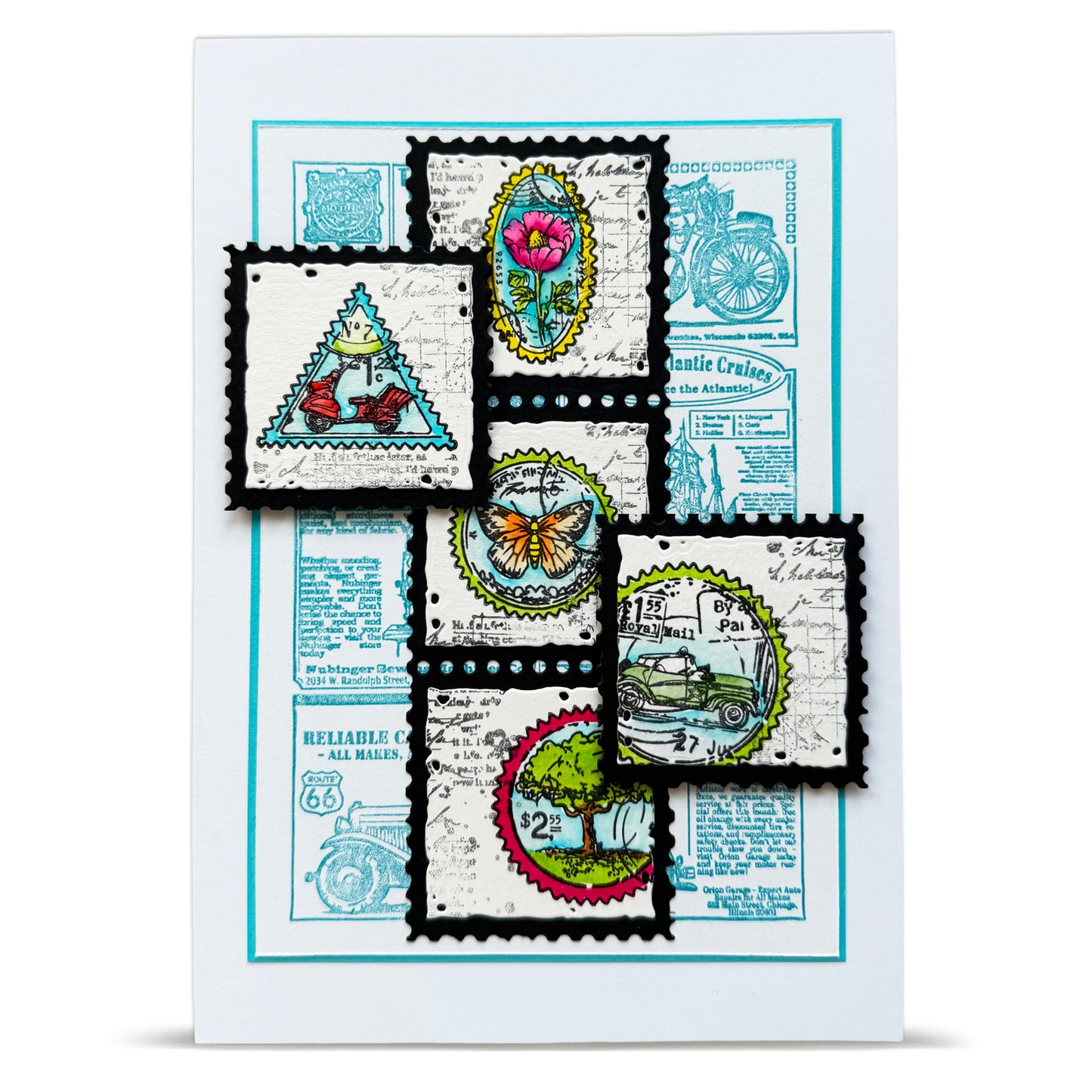 TP-1444 - A6 Stamp Sets - Royal Dispatch Series