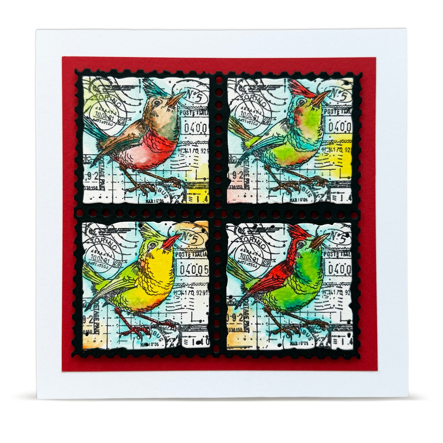 Autour de Mwa Geometric Gazette Stamps Bundle
