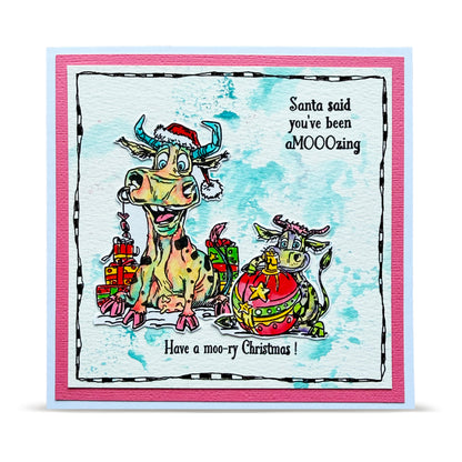 Autour de Mwa Festive Friends Stamp Bundle + Free A7 Stamp Set