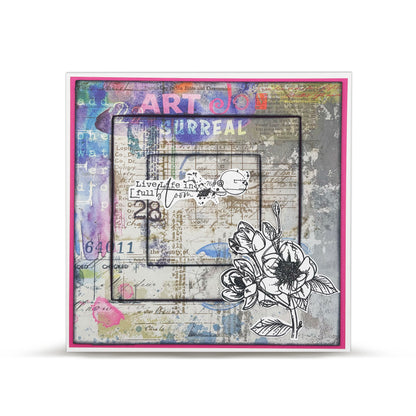 TP-324 - A5 Clear Stamp Set - Blooming Beauty