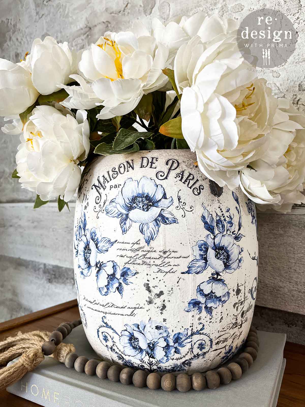 Re-Design with Prima Spring Serenade 6x12 Inch Small Transfers (3pcs)