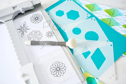 Sizzix Stencil & Stamp Tool Accessory - Print & Pattern Tool