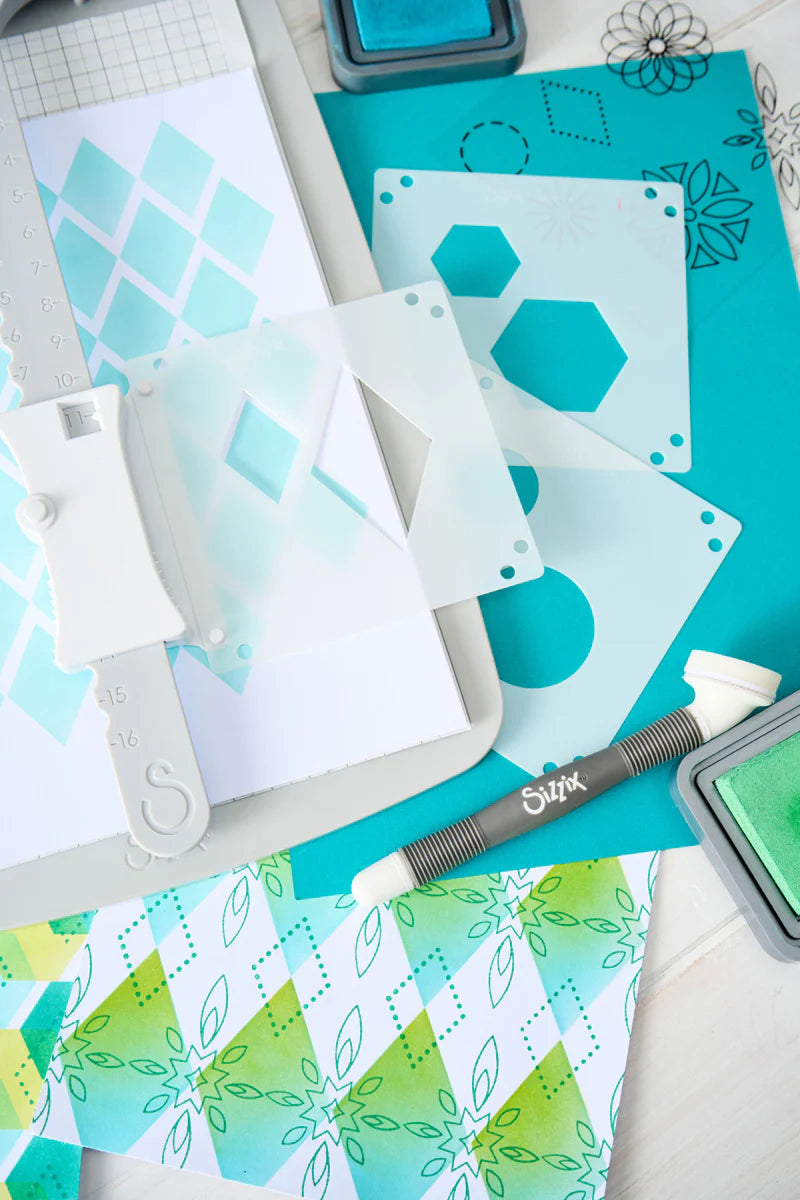 Sizzix Stencil & Stamp Tool Accessory - Print & Pattern Tool