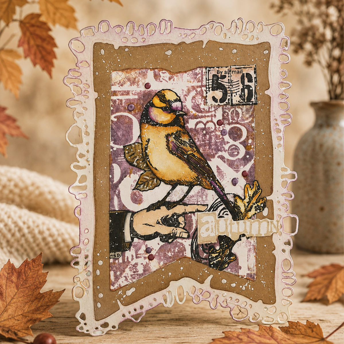 Autour de Mwa Hearted Nature Stamp Bundle