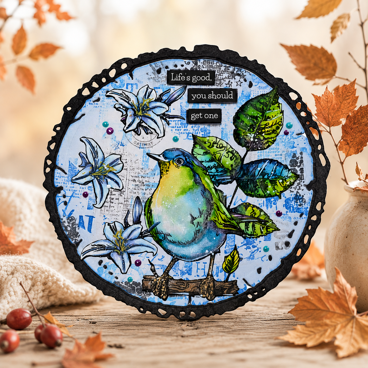 TP-1345 - A6 Stamp Set - Still Green