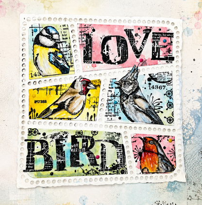 TP-1332 - A5 Stamp Set - Scribble Splash