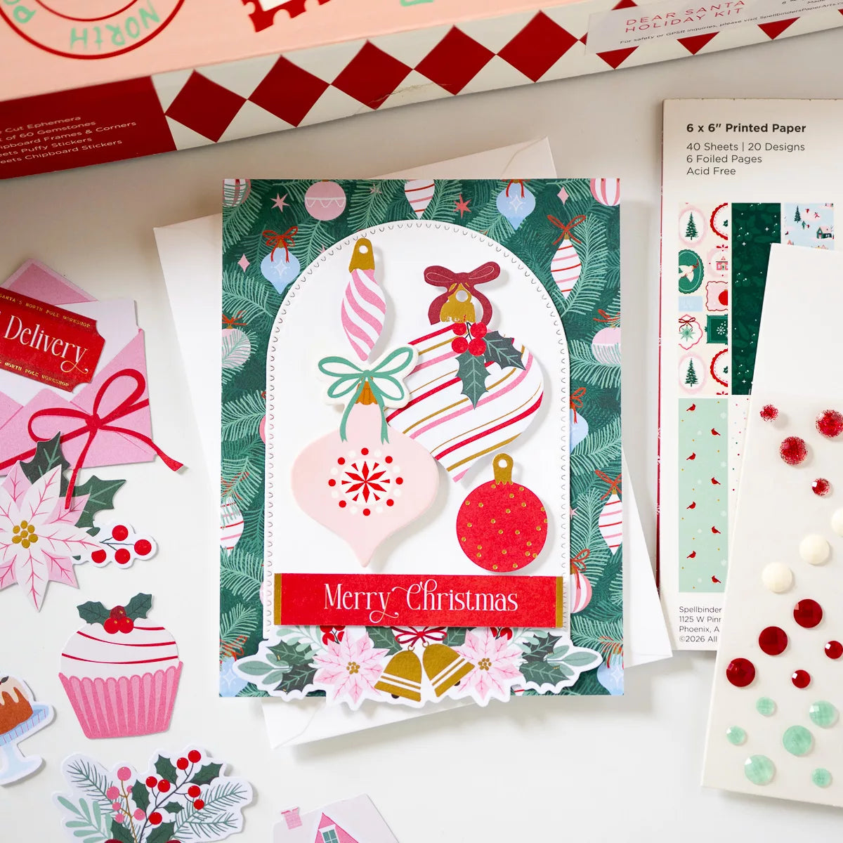Spellbinders Dear Santa 2026 Annual Holiday Mega Kit