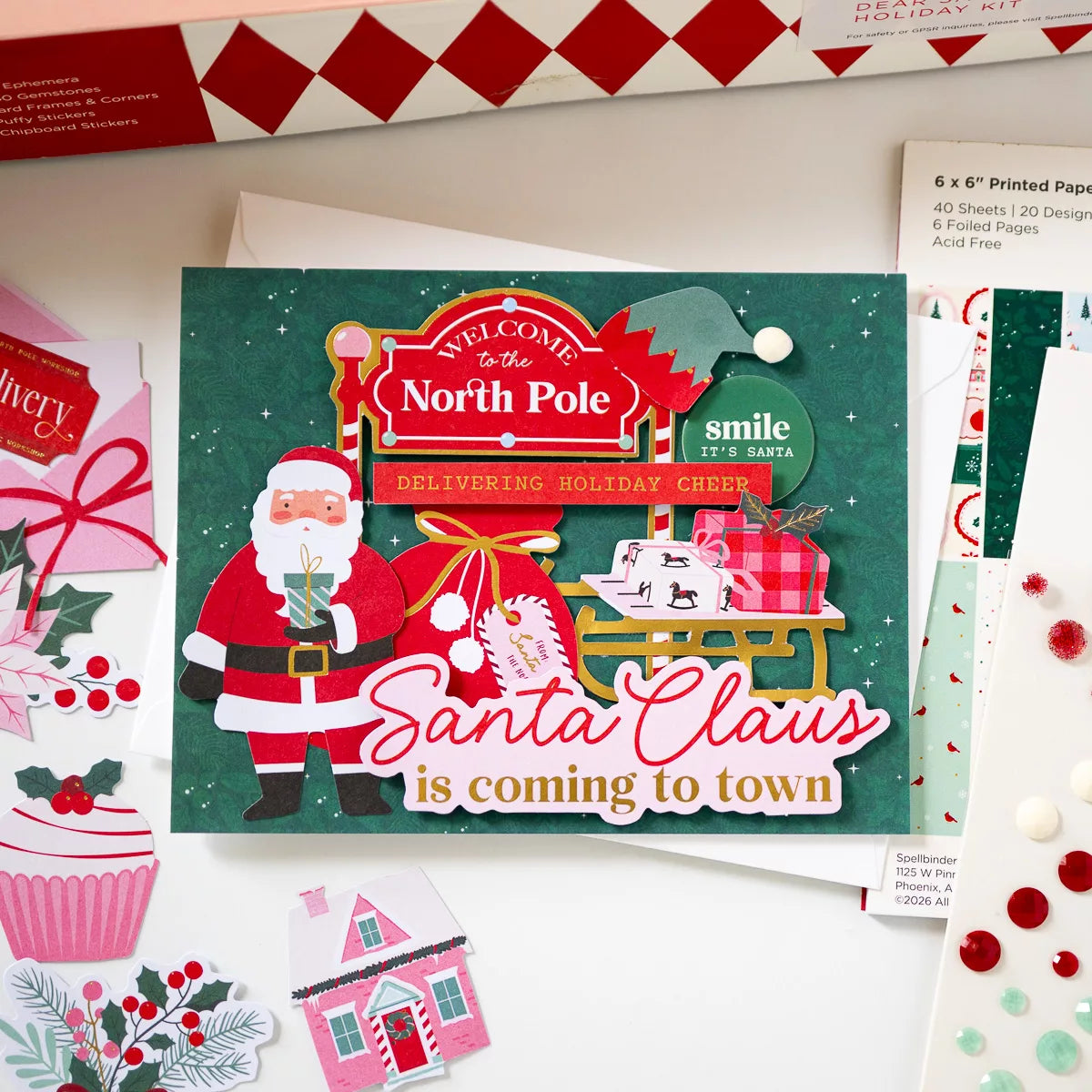 Spellbinders Dear Santa 2026 Annual Holiday Mega Kit