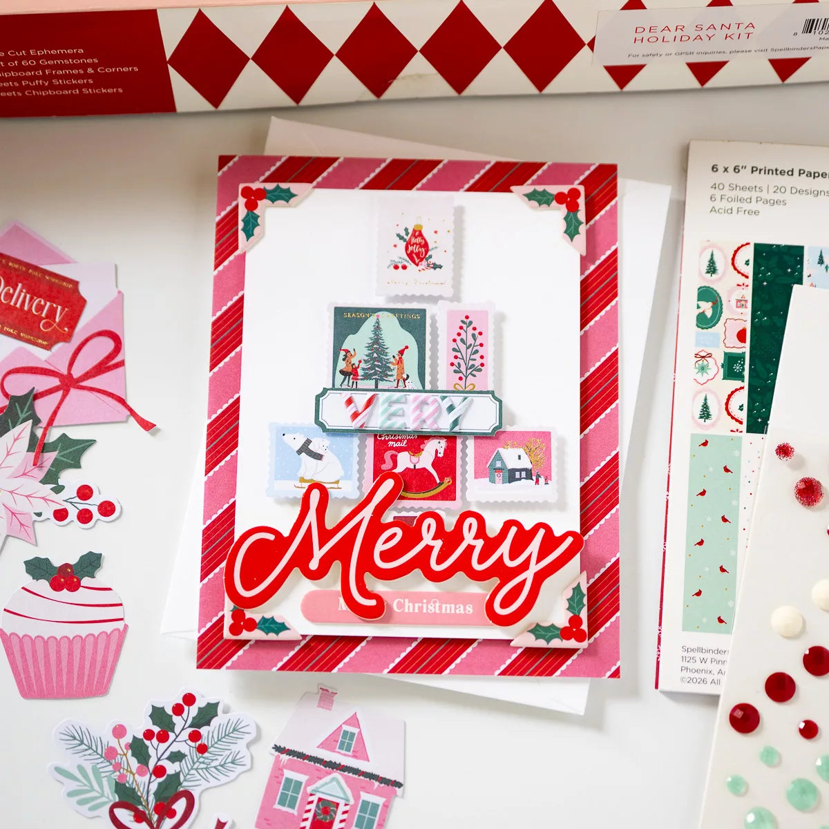 Spellbinders Dear Santa 2026 Annual Holiday Mega Kit