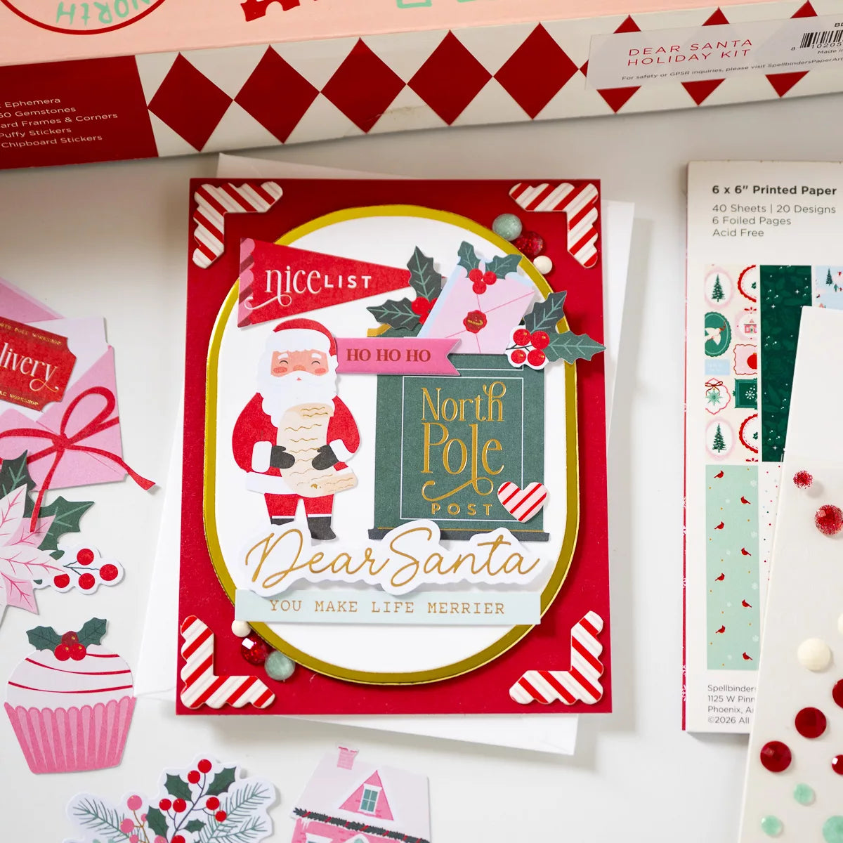 Spellbinders Dear Santa 2026 Annual Holiday Mega Kit
