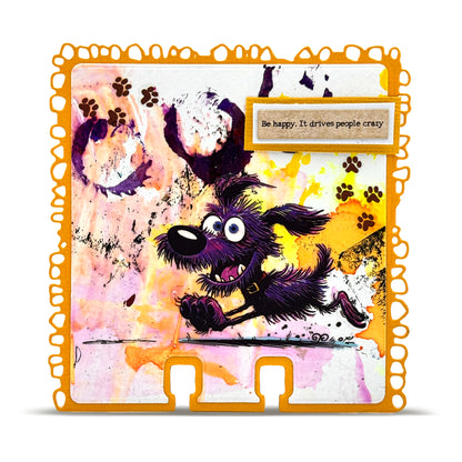 Creative Ember Designs Happy Winter - A5 Rub-Ons