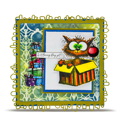 Creative Ember Designs Christmas Critters -  Ephemera Die-Cuts