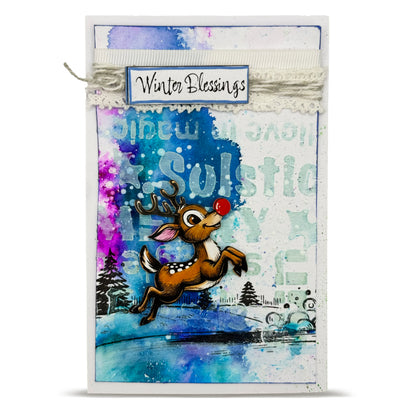 Creative Ember Designs Christmas Critters -  Ephemera Die-Cuts