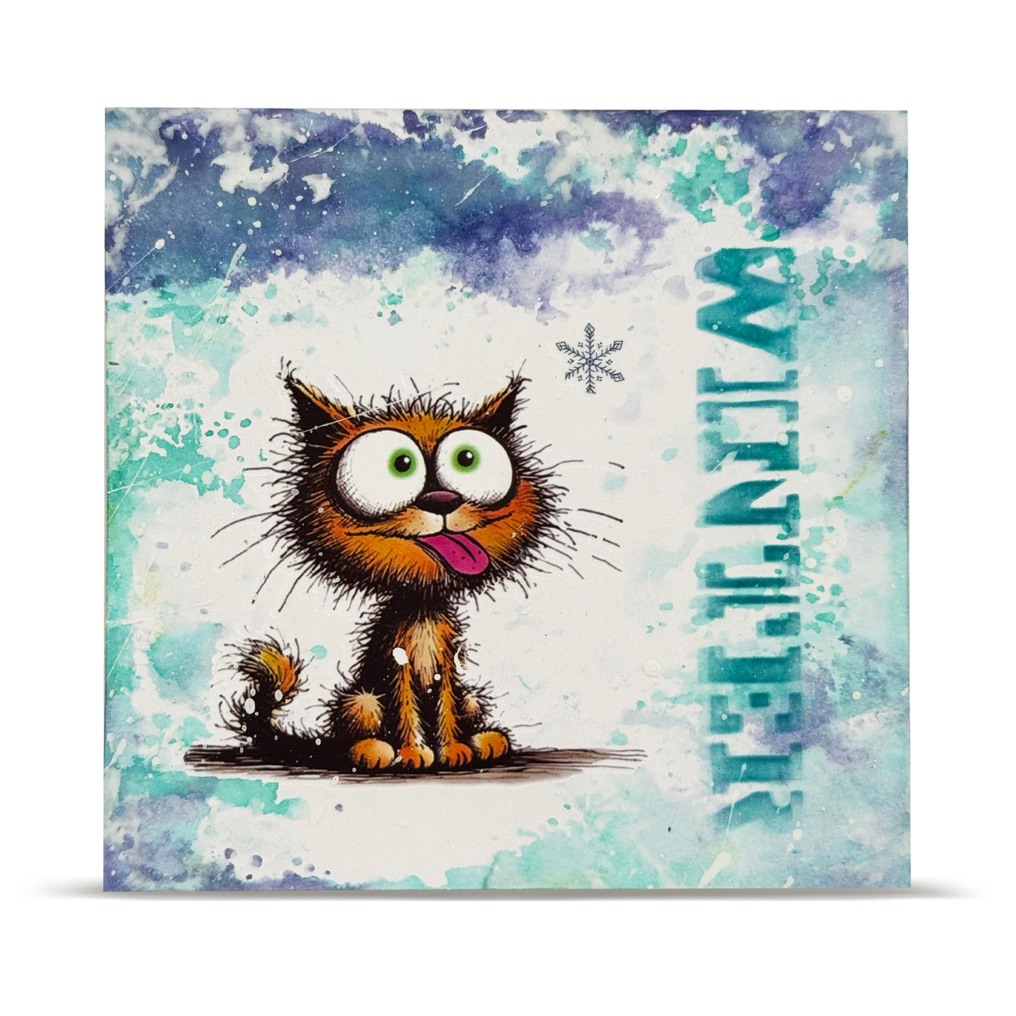 Creative Ember Designs Happy Winter - A5 Rub-Ons